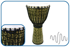 Fibreglass Rope Tuned Djembe