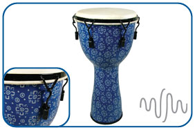 Fibreglass Mechanically Tuned Djembe