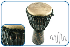 Jammer Rough Bark Dark Djembe
